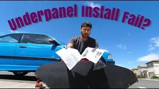 The E36 Gets an Underpanel, But Did I Install it Correctly?
