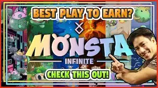 PLAY TO EARN MONSTA INFINITE - VERY BULLISH BEST NFT GAMES - CRYPTO GAMES - BLOCKCHAIN - $MONI HEIST