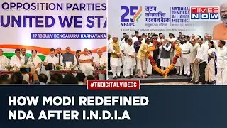 How PM Modi Redefined NDA As Opposition Coined Alliance Name- I.N.D.I.A | India News | News Update