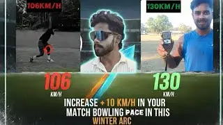 Increase +10km pace in this winter arc. #fastbowlingkaisekare  #fastbowlingfitness #cricketlover#ipl