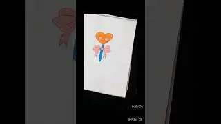 Cute Heart Candy Drawing 🍭 #shortvideo #shorts #drawing