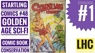 Assessing an Atomic Age Comic Book for Conservation!