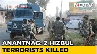 2 Hizbul Terrorists Killed In Encounter At Jammu And Kashmir's Anantnag