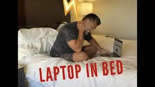HOW TO USE A LAPTOP IN BED PROPERLY