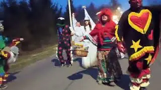 Koza Świętosław Tłusty Czwartek 2025 Korowód