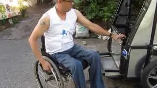 Yamaha Mio Sporty with Accessible sidecar