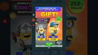 The Ridiculous Most Legit most Expensive Special Offer has a cheaper version in Minion Rush! #Shorts