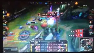 Penta kill darius 1 vs 5 lol