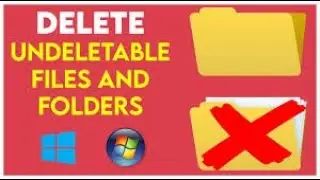 Item Not Found error   How to Delete Undeletable File 100% Working By Computer Skills