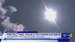 Don't just sunscreen your skin: Your eyes need UV protection too