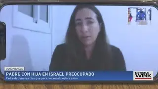 Padre en Fort Myers teme por su hija en Israel