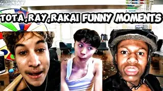 Rakai,Ray,Tota FUNNY MOMENTS COMPILATION (MUST WATCH)