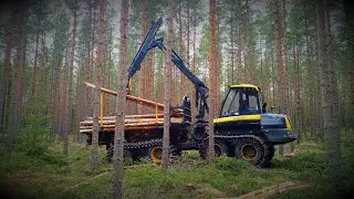 Koneurakointi Keskimaa Oy:n Ponsse WISENT, osa 2/2.