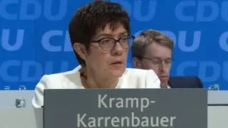 Annegret Kramp-Karrenbauer elected Sec-Gen of Merkel's CDU