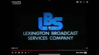 Lexington Broadcast Services Company Logo (LBS) (1976)