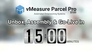 vMeasure - Unbox and Assemble Automated Parcel Dimensioning system in 15 minutes | VisAI Labs