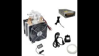 LuTangous TEC1-12706 DIY Cooler with Pump & Power Review - Pros & Cons - LuTangous TEC1-12706