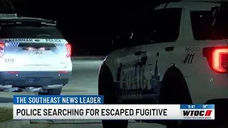 Fugitive on the run after escaping Chatham County patrol car