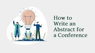 Abstract format | How to write an Abstract for conference ✍️