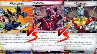 Wolverine and Colossus vs. Magneto - Marvel Champions