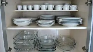 Organizando cozinha e guarda-roupa