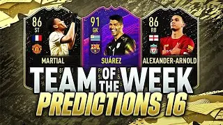 FIFA 20 | TOTW 16 PREDICTIONS✅ | TEAM OF THE WEEK 16 PREDICTIONS |RASHFORD TRENT MARTIAL & GK SUAREZ