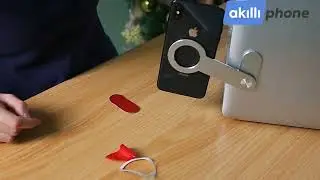 ALLY Magsafe Mıknatıslı Bilgisayar Ekran Telefon Tutucu Monit&ouml;r Braketi