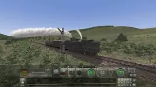 Leaving Elvanfoot on the Leadhills and Wanlockhead railway train sim 2020 work in progress