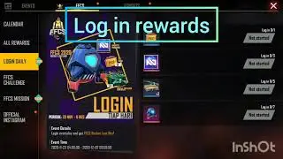 FREE FIRE NEW FFCS EVENT Details