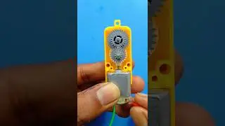 How To Make A Gear Motor &bull; Powerful Gear Motor Making #short #gearmotor
