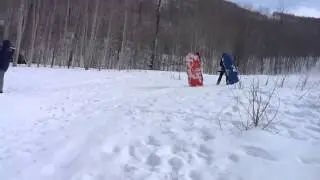 Sledding at old powderhorn