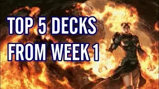 Mtg: Top 5 Decks From Week 1 of War of the Spark Standard