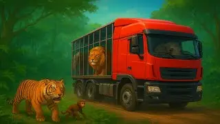 Wild Animal Rescue Truck Simulator | Big Transport Truck Driving Game