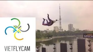 4K Video - Việt-Flycam đồng h&agrave;nh c&ugrave;ng m&ocirc;n thể thao Wind Tunnel tại Việt Nam