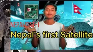 Nepal's first satellite: Nepalisat-1.Nepali spacelite#nasa