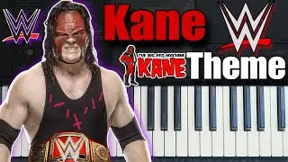 Wwe Kane Theme Song Piano | Kane Slow Chemical Piano | Kane 