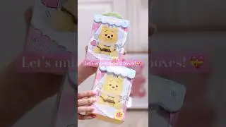 Unboxing 2 Miniso Winnie the Pooh Blind Boxes 🍯✨ #ASMR