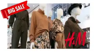 H&M BIG SALE 50% to 70% OFF #WomanClothing #HM