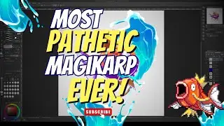 Drawing the MOST PATHETIC & BELOVED Magikarp! (Speed Art) - Pok&eacute;mon