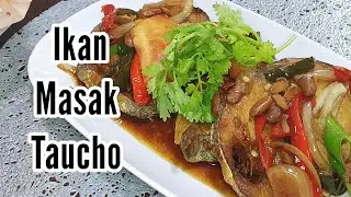 Singapore Fish Taucho Recipe / Ikan Masak Taucho