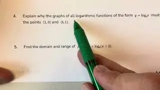 PCH U3 L5 Math Medic - Graphs of Logarithmics Part 1