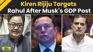 Budget 2026: Elon Musk Reacts To GDP Projection, Rijiju Hits Out At Rahul Gandhi