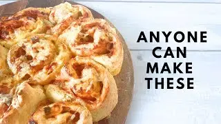 Pizza Scrolls Anyone can make: EASY method for a simple snack recipe.