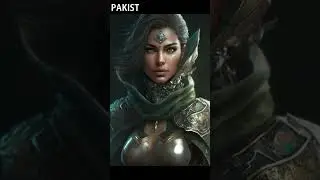 Countries of the world as female supervillains #metamorphosis #midjourney #AI