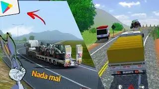 Achei um jogo realista testando o jogos de caminh&otilde;es da Play Store 🤡