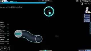 [osu!]Hero - Supercell[Onlybiscuit's Extra] 98.94% {5.42* 197pp FC+(HD)}}