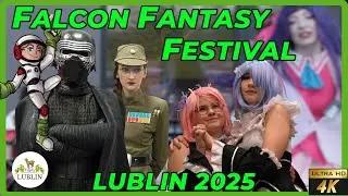 Falkon Fantasy Festival Lublin, Poland 2025.  Festival Fantastyki Falkon.  Lublin Comic-con.  Day 1