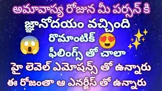 అమావాస్య  రోజున మీ పర్సన్ కి ✨జ్ఞానోదయం ✨ వచ్చింది 😱