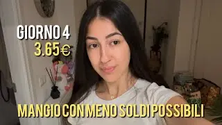 QUARTA GIORNATA DI 30!😬HO SPESO 3.65€