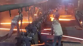 World's most difficult job rolling mill 🔥🔥